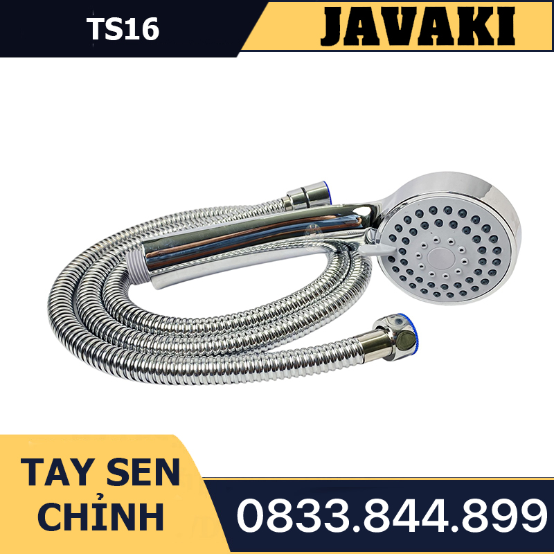 Tay TS16 Tùy Chỉnh 3 Chế Độ Lắp Vào Củ Sen Tắm - Thương Hiệu JAVAKI