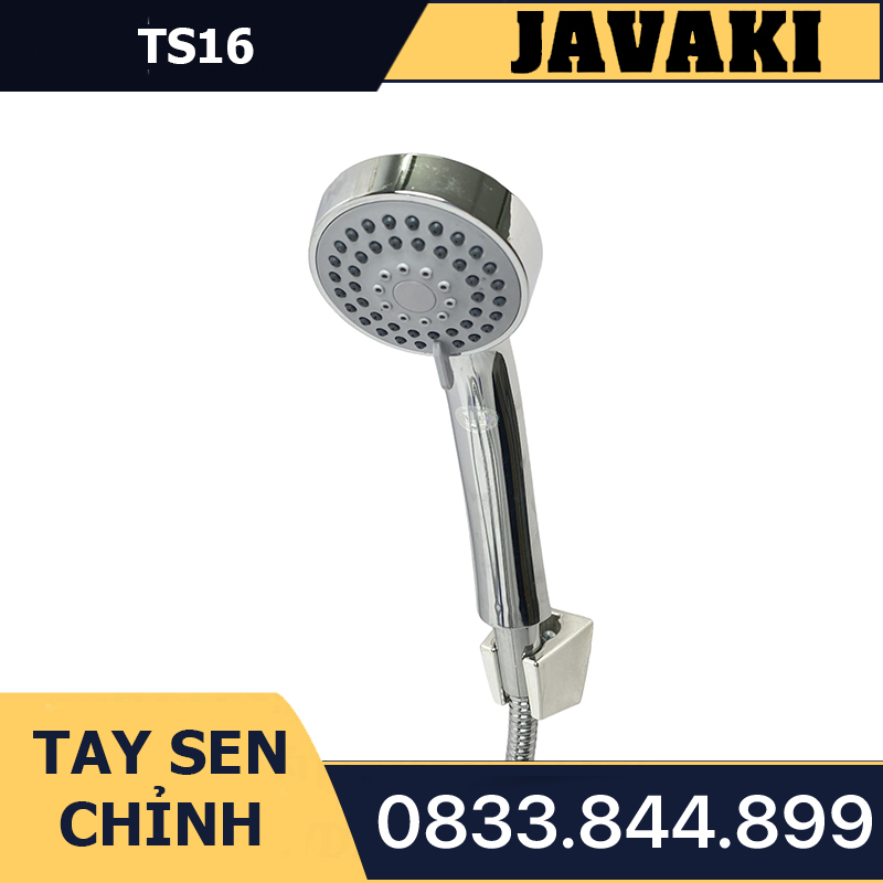 Tay TS16 Tùy Chỉnh 3 Chế Độ Lắp Vào Củ Sen Tắm - Thương Hiệu JAVAKI