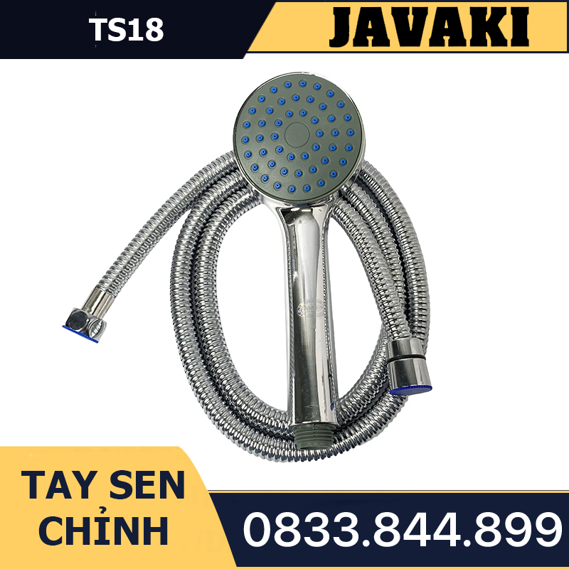 Tay TS18 Nhựa Mạ Crom Lắp Vào Củ Sen Tắm - Thương Hiệu JAVAKI