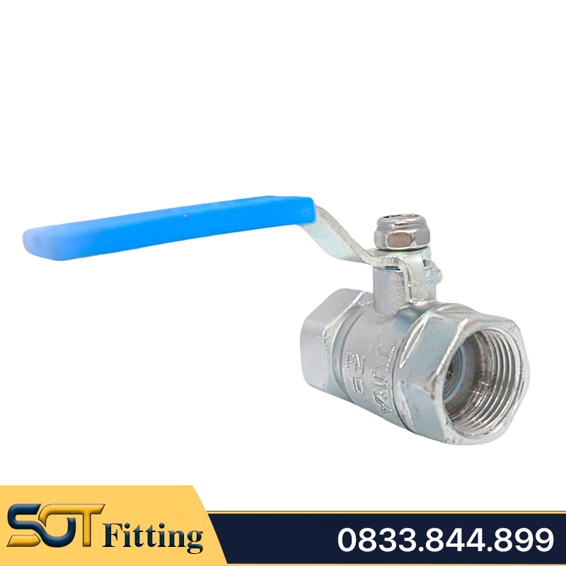 Van Bi Hợp Kim Kẽm TURA Tay Gạt - Zinc Alloy Plated Valve With Lever Handle