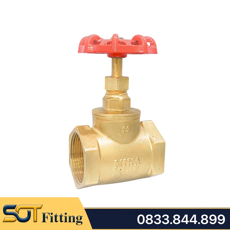 Van Cầu Hơi Đồng MIHA - Brass Globe Valve