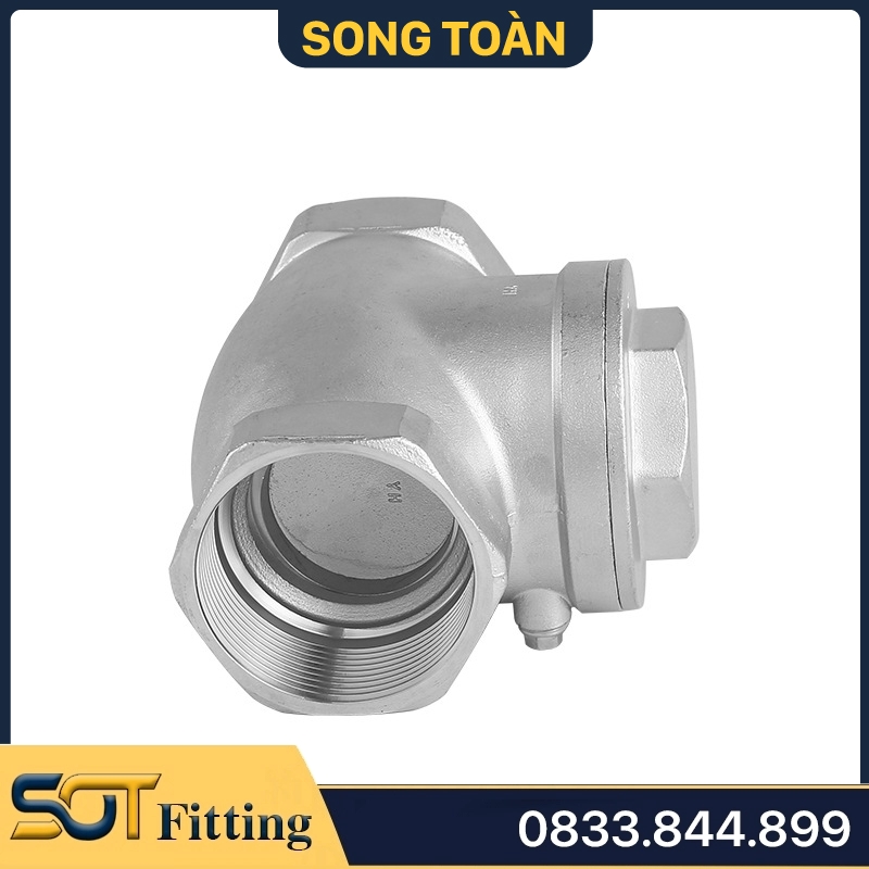 Van Một Chiều Ren Inox 304, Luppe 1 Chiều Lá Lật