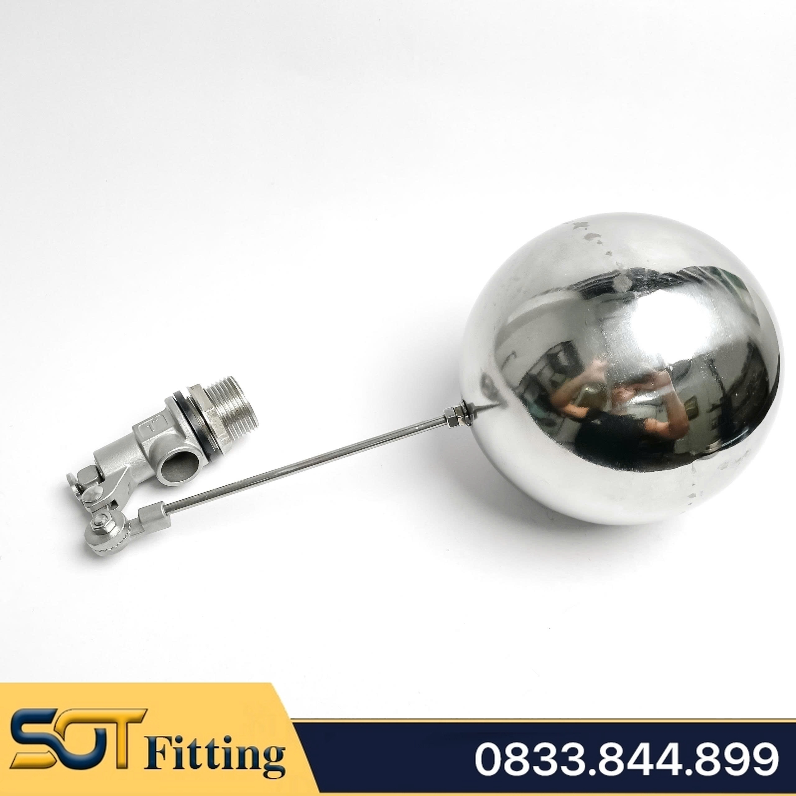 Van Phao Bồn Nước, Cơ Tự Động Ngắt Nước 21 27 34 42 29 60 - Inox 304