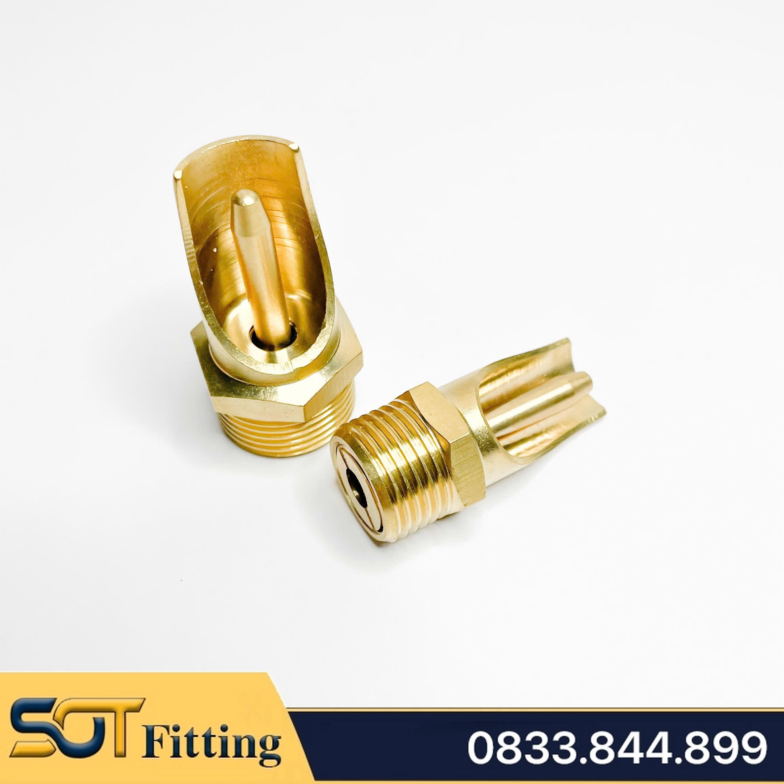 Vòi Heo Đồng, Vòi Uống Nước Cho Heo Đồng Thau - Ren 21 27
