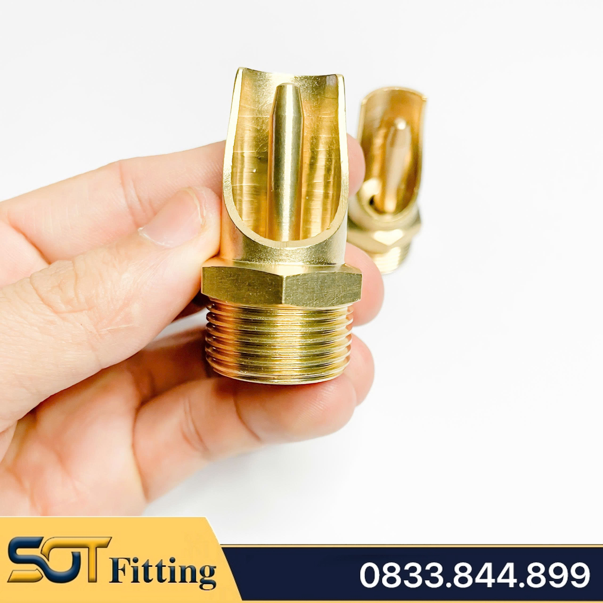 Vòi Heo Đồng, Vòi Uống Nước Cho Heo Đồng Thau - Ren 21 27
