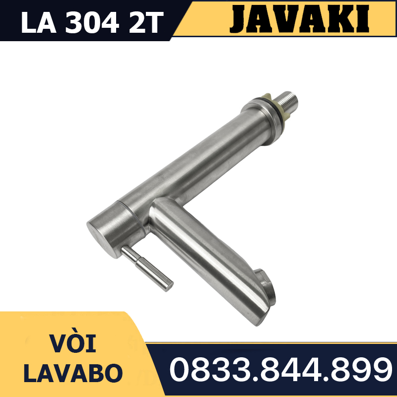Vòi Lavabo Cao 20cm SUS 304 Dùng Nước Lạnh Javaki | Thiết Kế Hoàn Hảo Cho Phòng Tắm Tiện Nghi