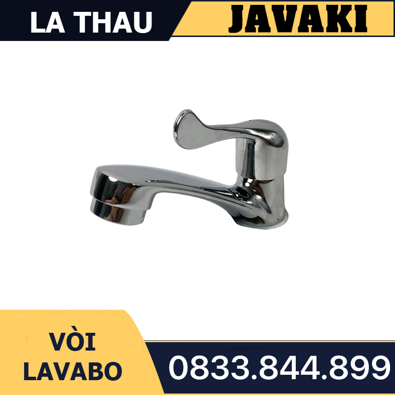 Vòi Lavabo Thân Đồng Mạ Crom Dùng Nước Lạnh Javaki | Sự Kết Hợp Hoàn Hảo Chất Lượng