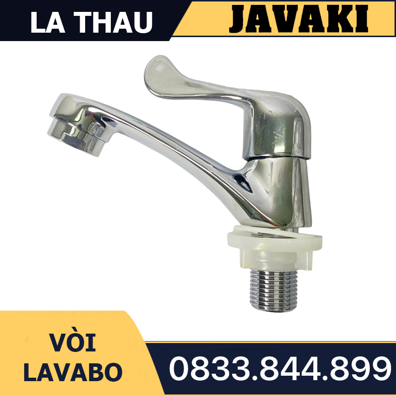 Vòi Lavabo Thân Đồng Mạ Crom Dùng Nước Lạnh Javaki | Sự Kết Hợp Hoàn Hảo Chất Lượng