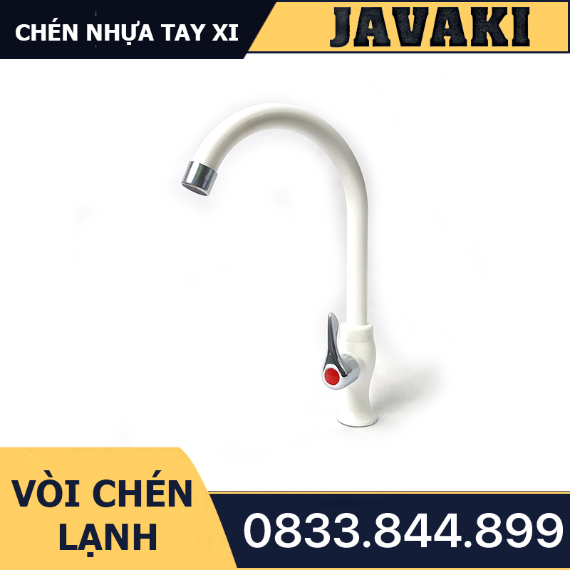 Vòi Rửa Chén Bát Nhựa Tay Xi Dùng Nước Lạnh - JAVAKI | Vòi Nước Lạnh Cao Cấp