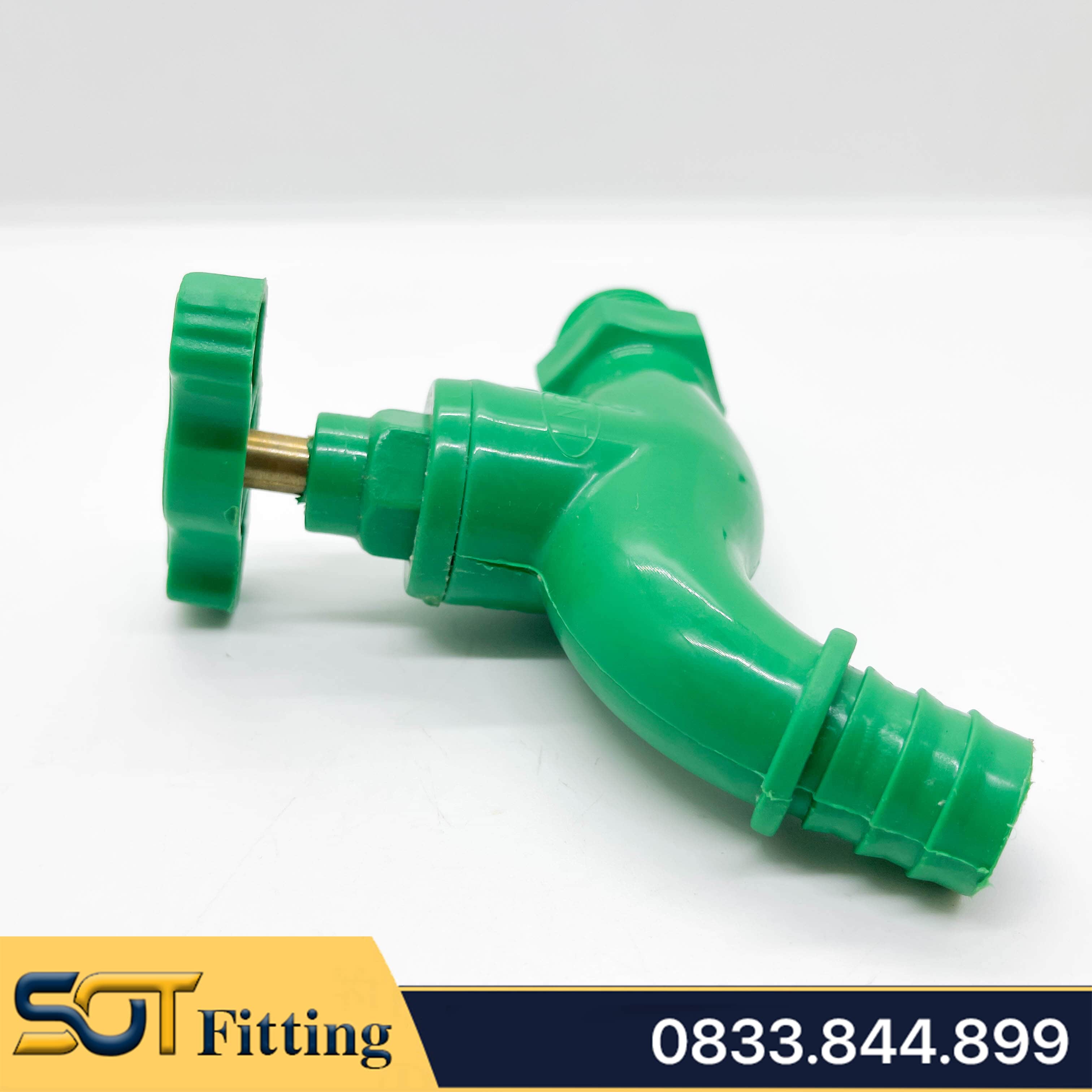 Vòi Xả Nước Nóng Chịu Nhiệt Nhựa PPR – Đầu Nối Ống 18 & 20 Dễ Dàng Lắp Đặt