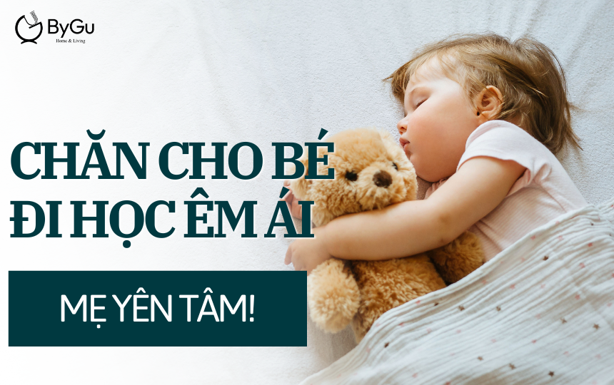 Chăn Cho Bé Đi Học Êm Ái - Mẹ An Tâm!
