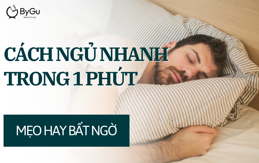 Cách ngủ nhanh trong 1 phút: Mẹo hay bất ngờ