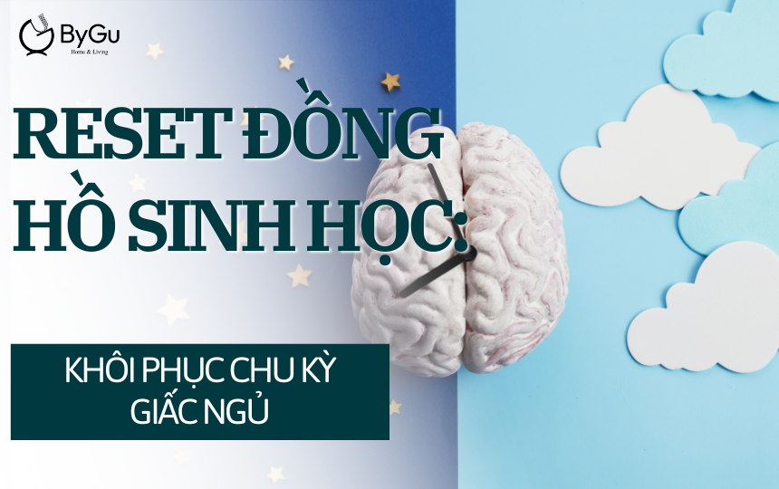 Reset đồng hồ sinh học: Khôi phục chu kỳ giấc ngủ