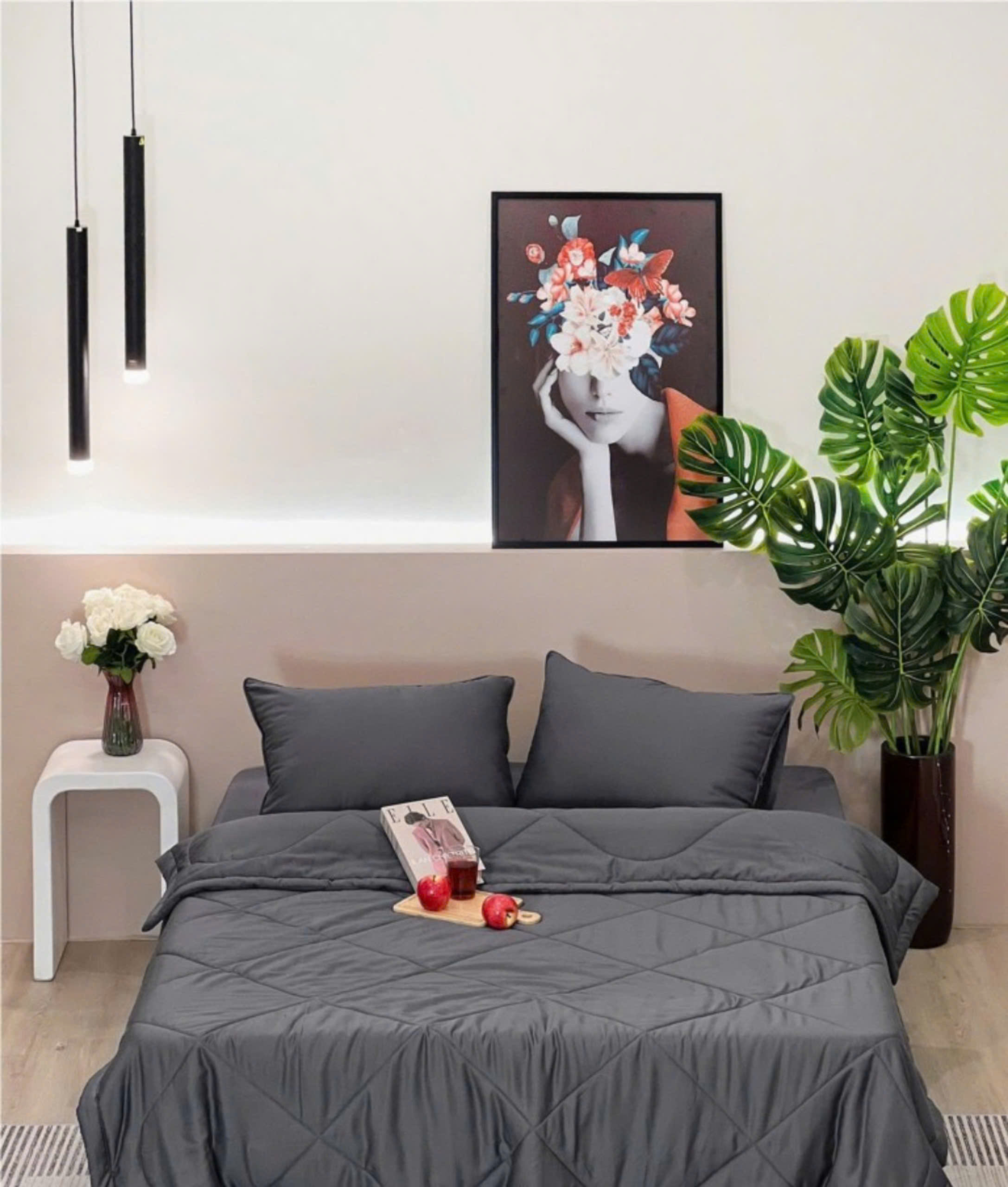 Bộ drap & áo gối lụa Tencel Solid ByGu (4 món)