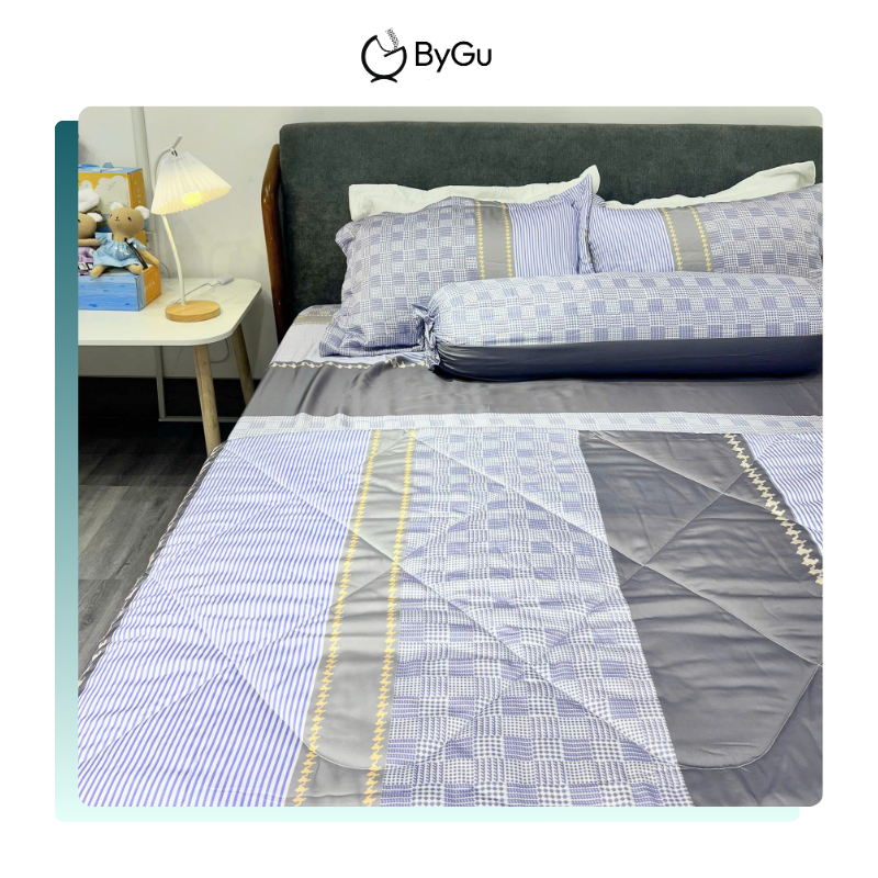 MODERN BLUE PLAID - TCD124
