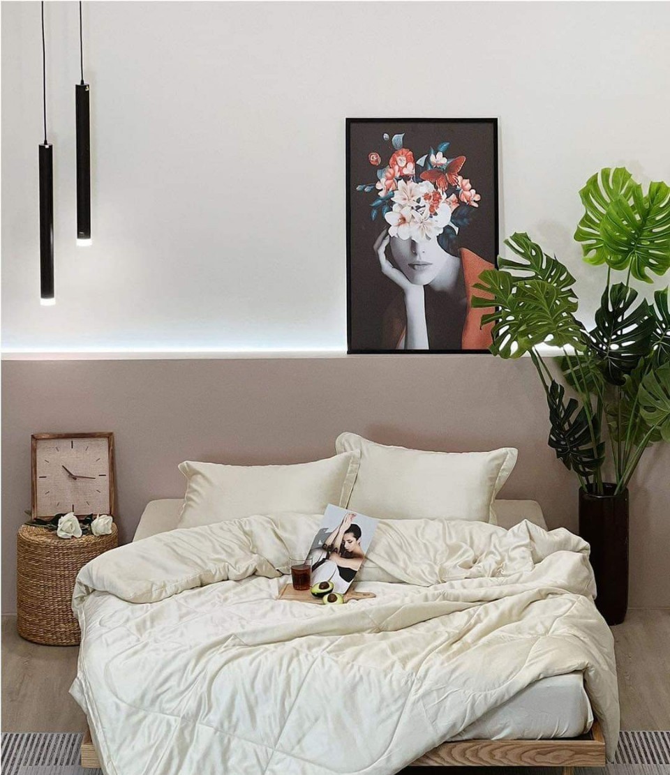 Mền/Chăn chần lụa Tencel Solid ByGu - 200x220cm