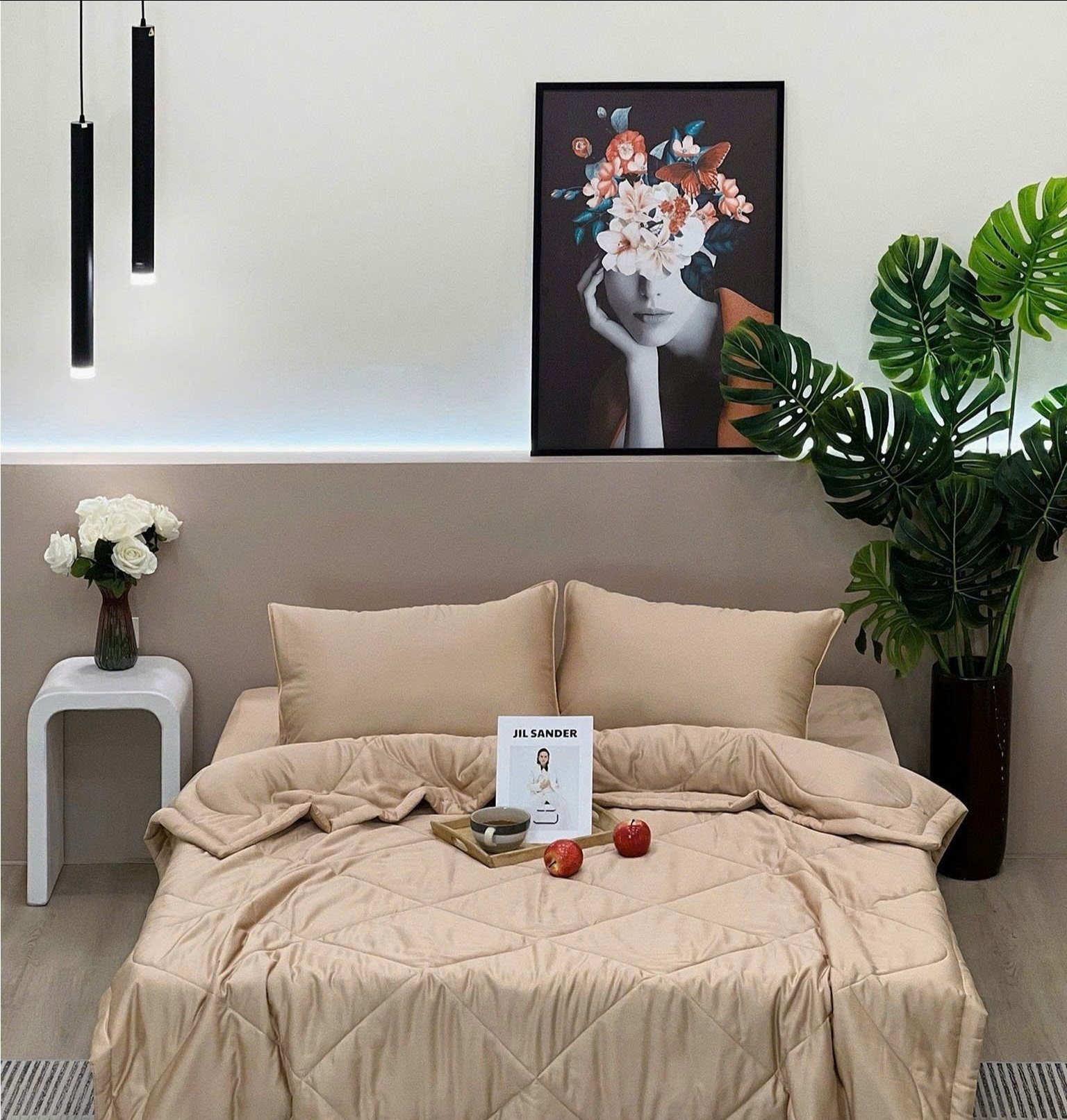 Bộ drap & áo gối lụa Tencel Solid ByGu (4 món)