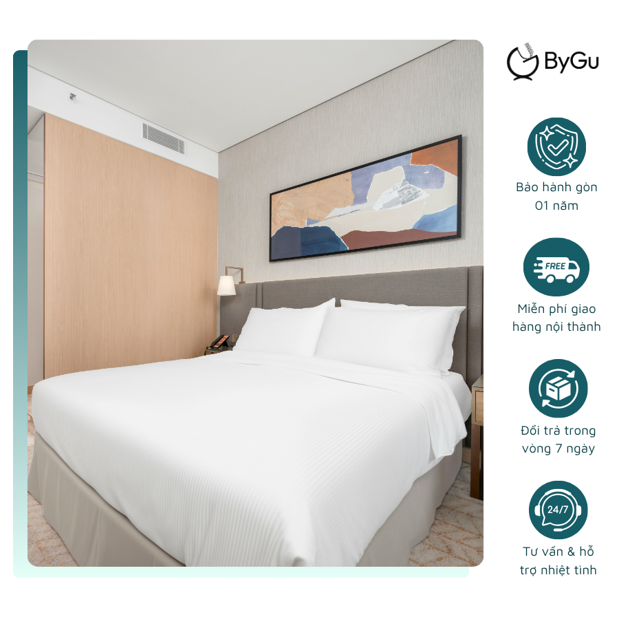 Chăn ga khách sạn ByGu