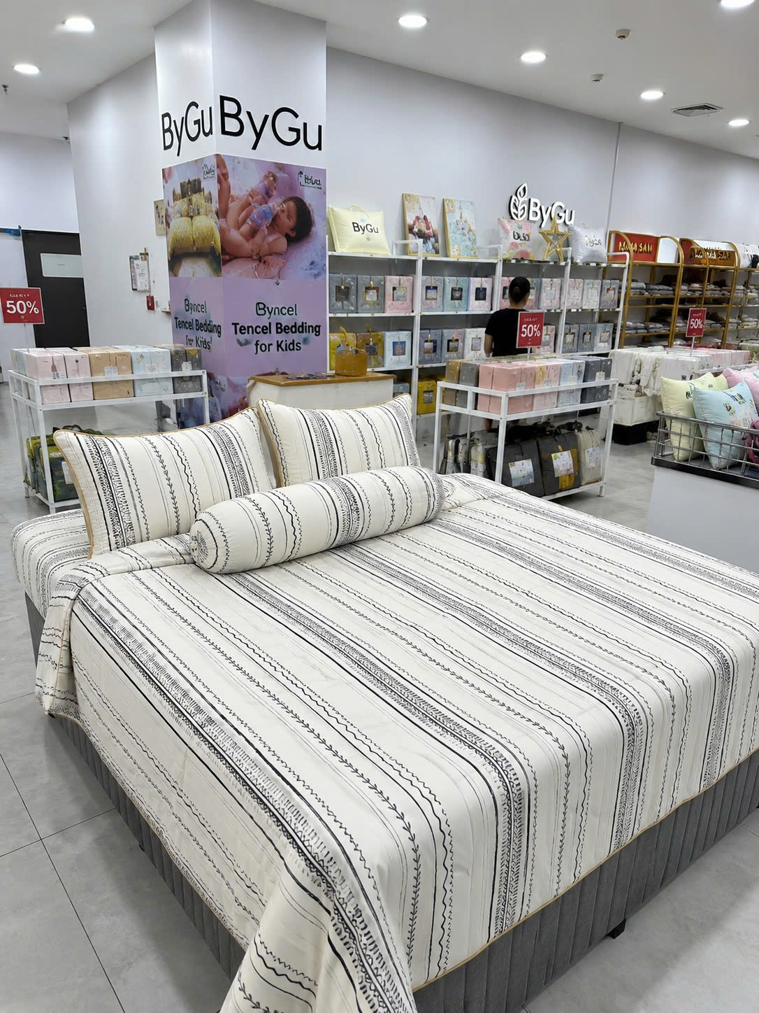 Bộ drap (4 món) Modal BeLove (TCD) - BST Ban Mai Xanh - Mang lại cảm giác tươi mới mỗi sáng