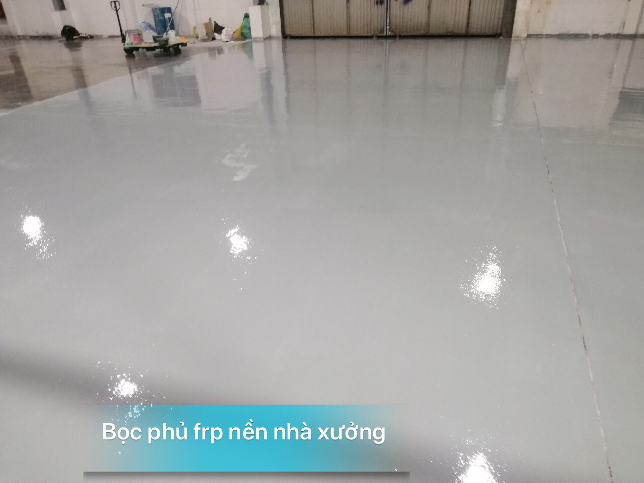 Bọc phủ sàn cho ngành công nghiệp hữu cơ