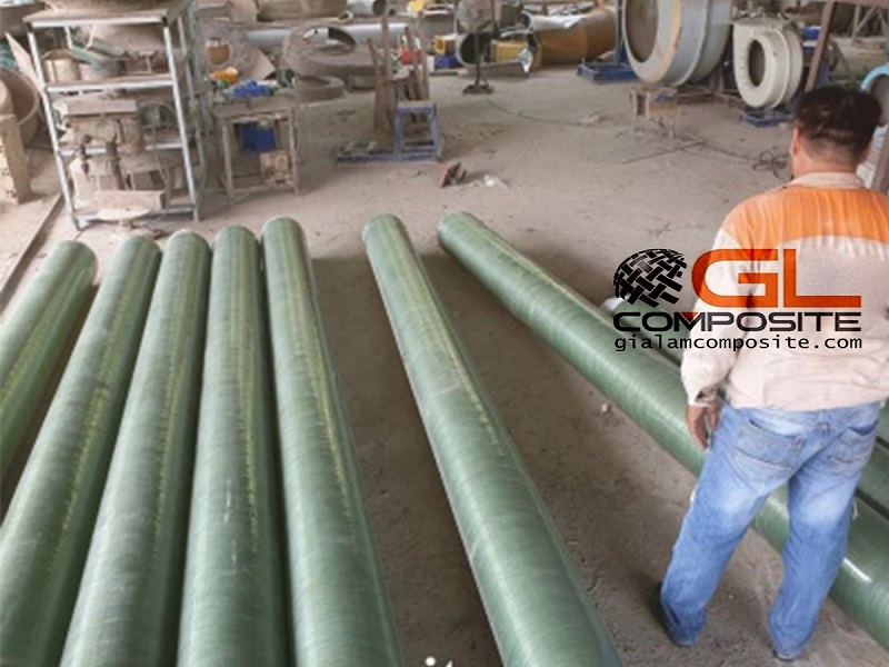 Ống composite FRP xử lý chất thải chất lượng cao tại Gia LÂm