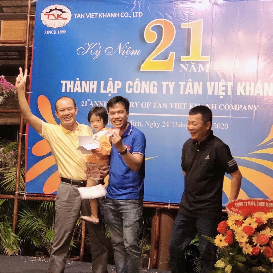 Mừng sinh nhật Công ty Tân Việt Khánh 24.07.2020
