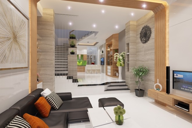 Các mẫu thiết kế nội thất nhà phố đẹp, hiện đại xu hướng 2021 | Lê ...