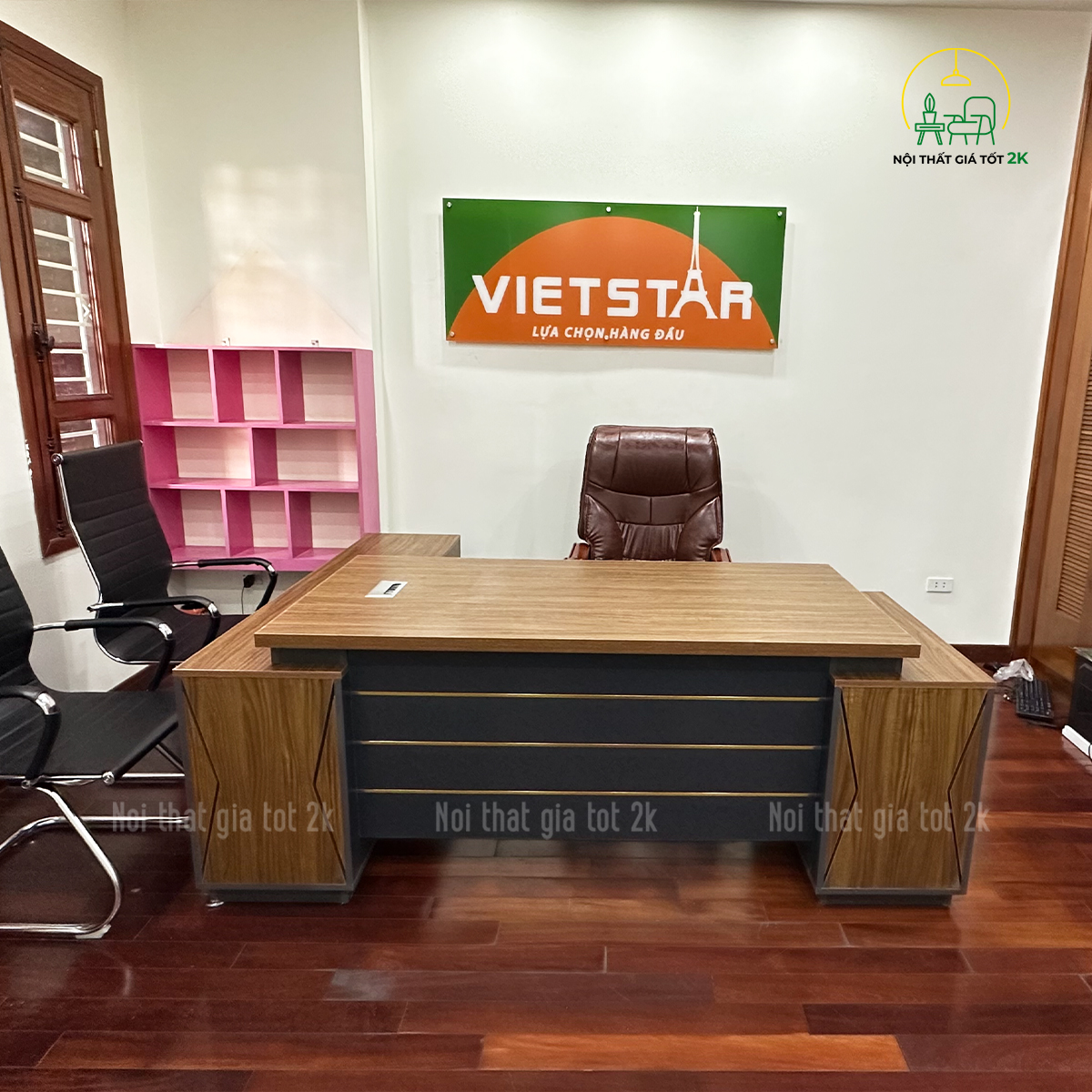 Thi Công Lắp Đặt Nội Thất Văn Phòng Cho Công Ty Vietstar