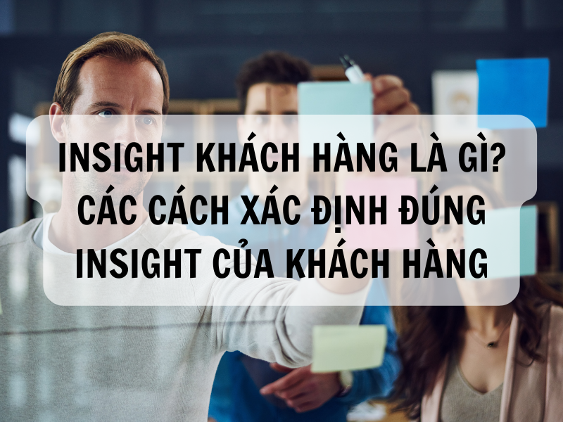 Insight Khách Hàng Là Gì? Cách Xác Định Chính Xác Insight Khách Hàng