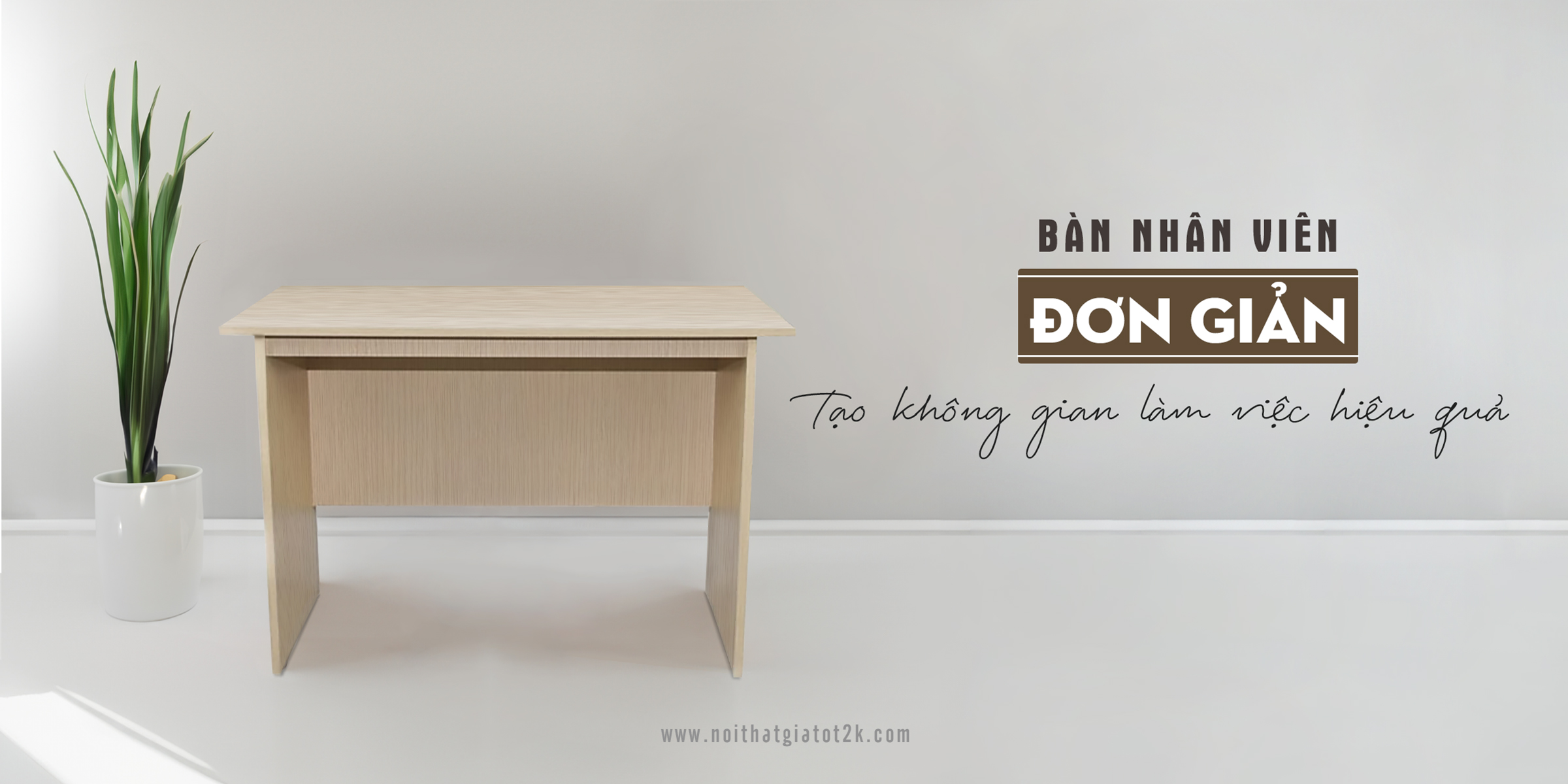 Bàn nhân viên 1m