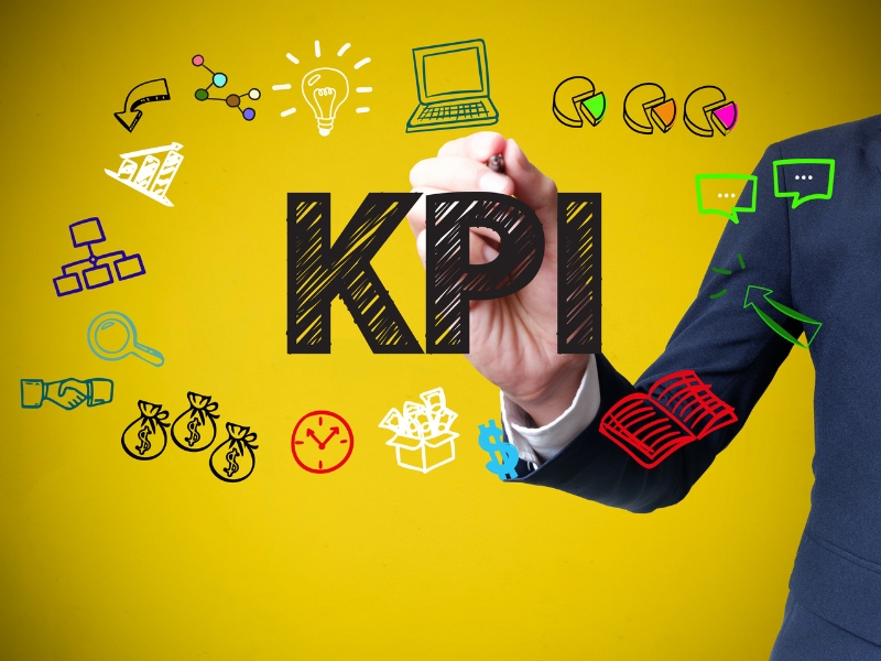 Đồ thị biểu diễn các KPI (Key Performance Indicators) quan trọng trong phát triển doanh nghiệp