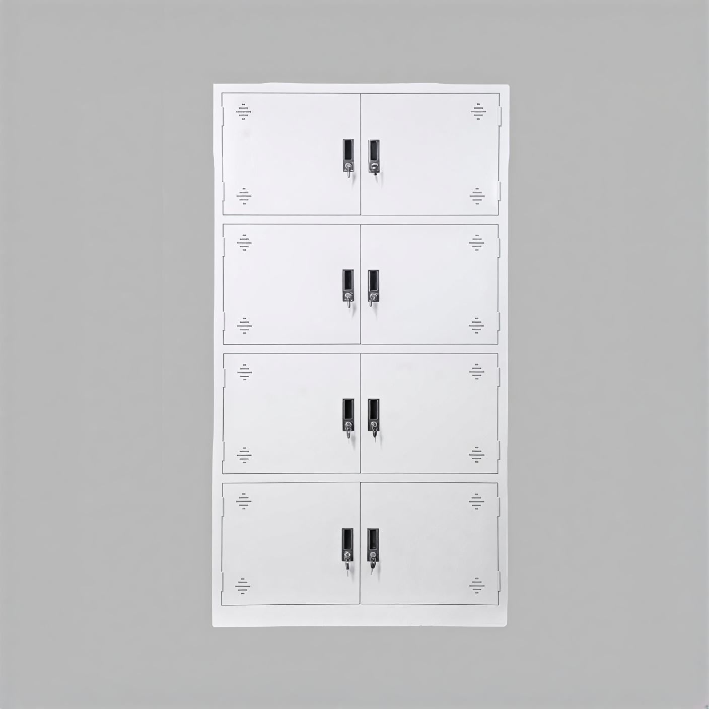 Tủ locker sắt 2KK8R63