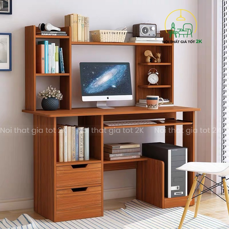 Bàn học gỗ công nghiệp-BHS006