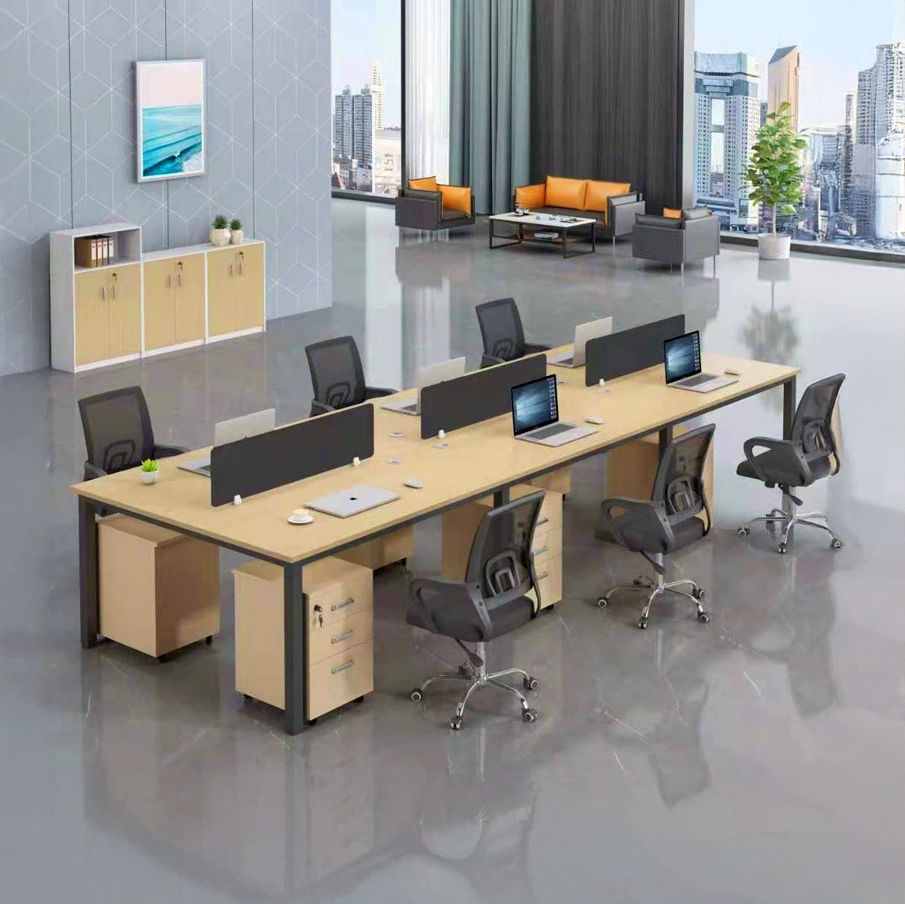 Cụm bàn làm việc 6 người SuTa ST6