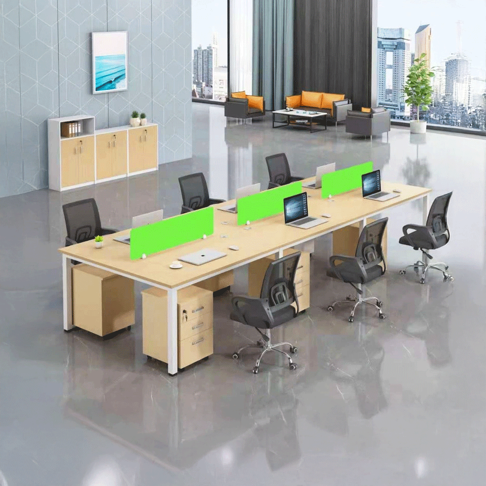 Cụm bàn làm việc 6 người SuTa ST6