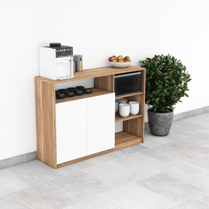 Tủ Pantry 003 140cm Nội Thất 2K – Tủ Bếp Có Ngăn Mở Tiện Lợi