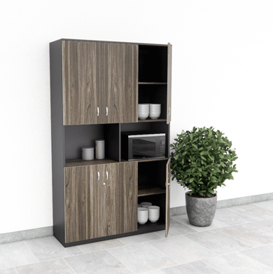 Tủ Pantry 006 120cm Cao 200cm Nội Thất 2K – Tủ 6 Cánh Lưu Trữ Lớn