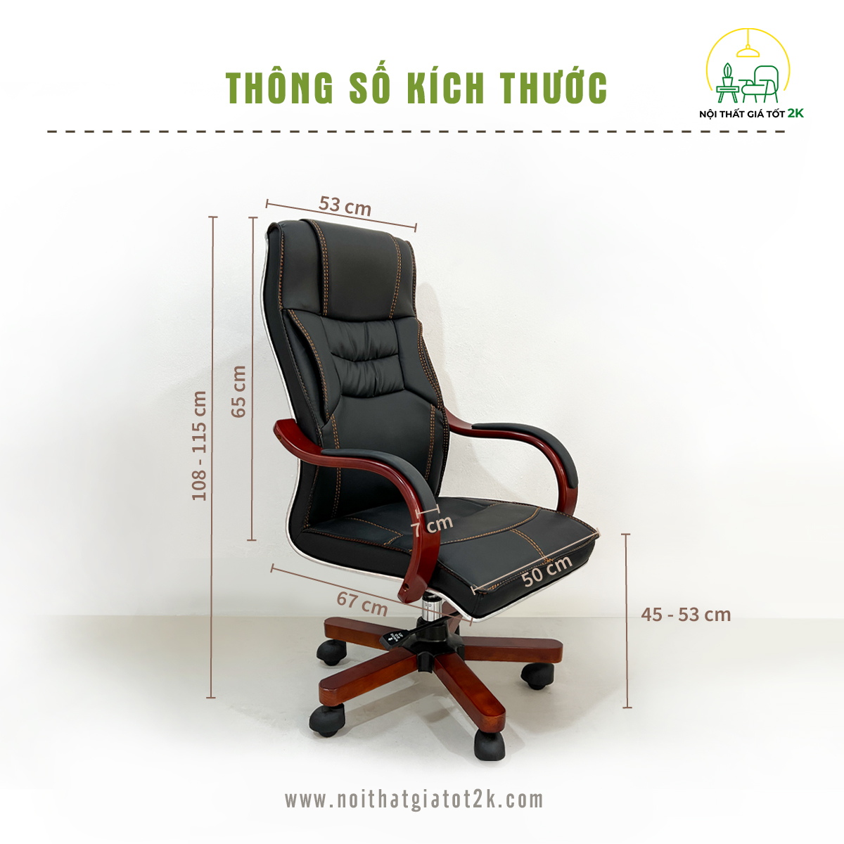 Ghế Giám Đốc GD310