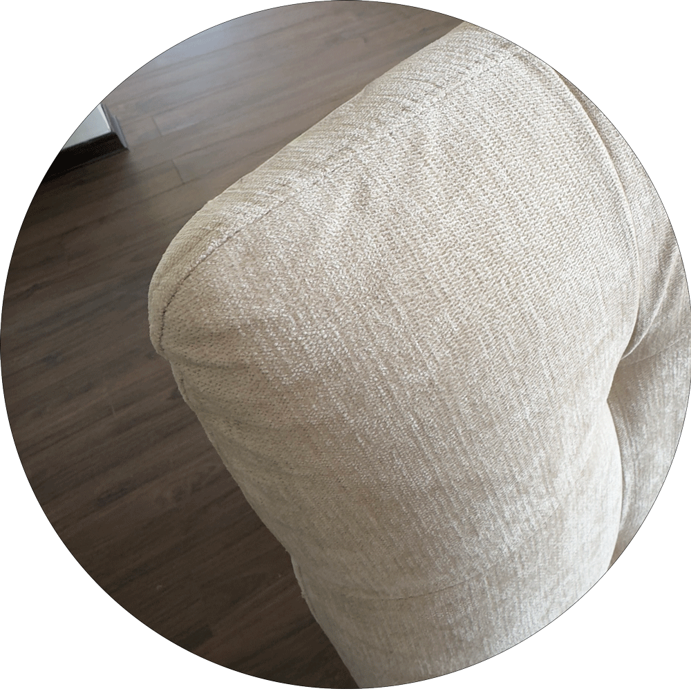 Ghế Sofa Đơn SFD002 - Ghế Thư Giãn Màu Kem Be Sáng Bọc Nỉ cao cấp