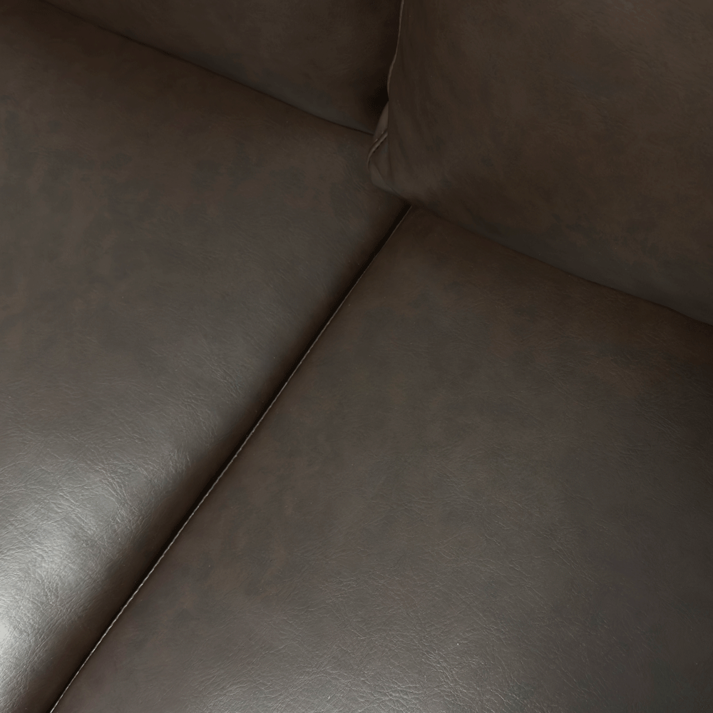 Sofa Da Cleo SF034 – Bộ sofa màu nâu cafe đậm ( cleo 012 ) + 1 bàn trà | Nội Thất giá tốt 2K