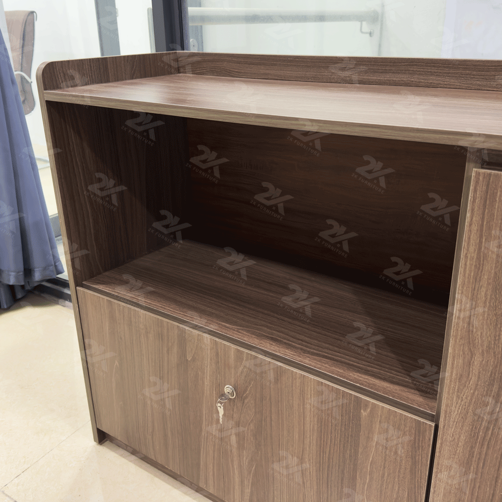 Tủ Hồ Sơ Thấp THC022 - Gỗ MDF phủ melamin nâu 405 | Nội Thất giá tốt 2K