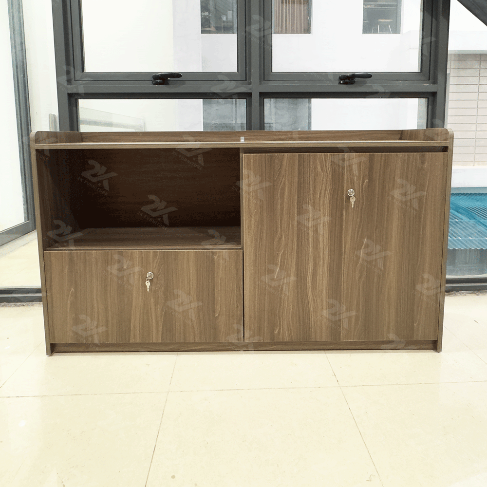 Tủ Hồ Sơ Thấp THC022 - Gỗ MDF phủ melamin nâu 405 | Nội Thất giá tốt 2K