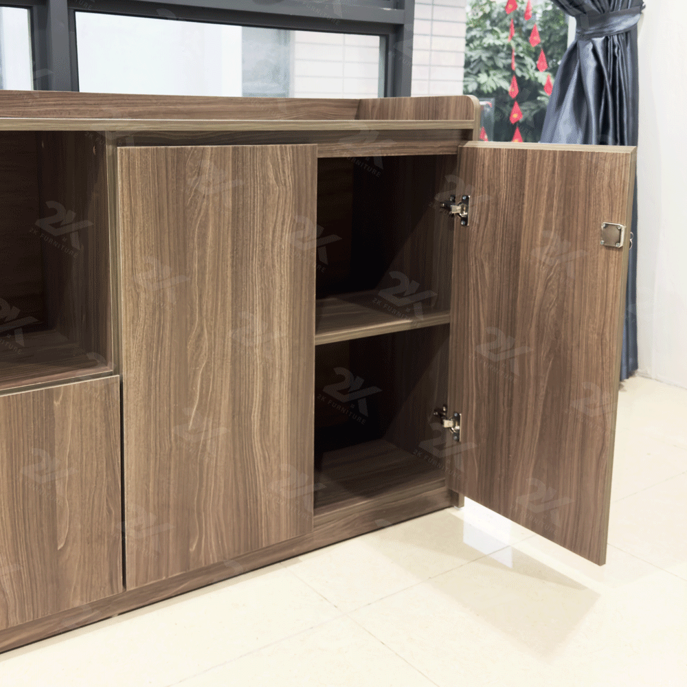 Tủ Hồ Sơ Thấp THC022 - Gỗ MDF phủ melamin nâu 405 | Nội Thất giá tốt 2K