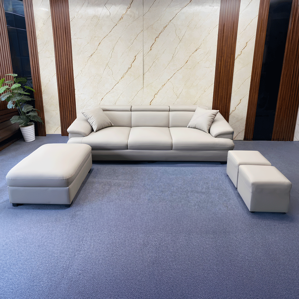 Sofa Da Cleo SF031 – Sang Trọng Từ Thiết Kế Đến Chất Liệu | Nội Thất 2K