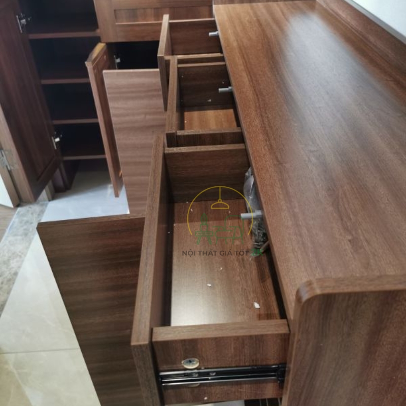 Tủ giày 3 cánh 1m2  -TGS006