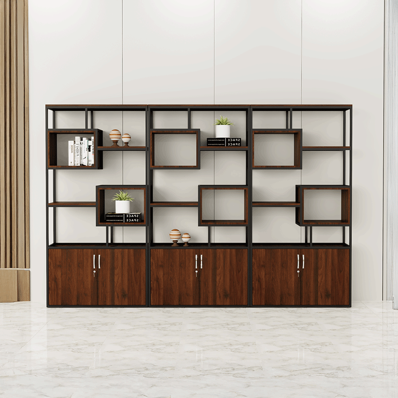 Kệ Trang Trí KG031 - 100cm x 30cm x 200cm màu nâu