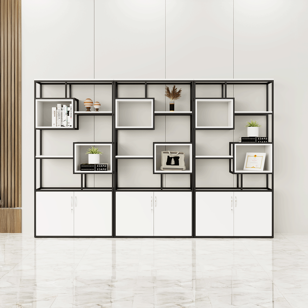 Kệ Trang Trí KG031 - 100cm x 30cm x 200cm màu trắng