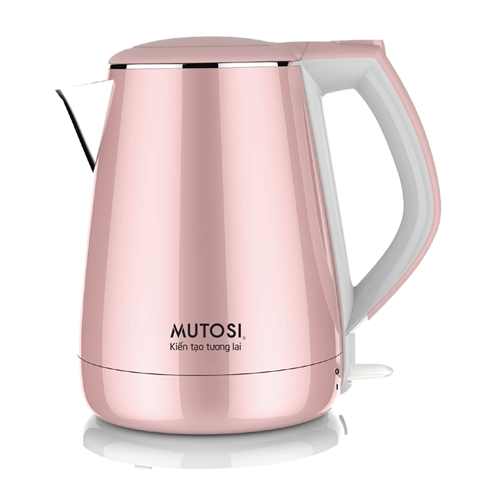 Ấm đun siêu tốc Mutosi MK-18 (Hồng)