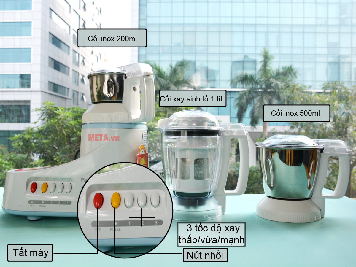 Máy xay ép Panasonic MX-AC350WRA