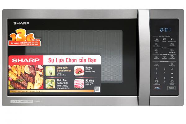 Lò vi sóng Sharp điện tử có nướng 28 lít R-G728XVN-BST